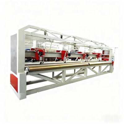 PVC Tarpaulin Making Machine Multi Head High Speed Welding System Plastic Sheet Production 100m Min