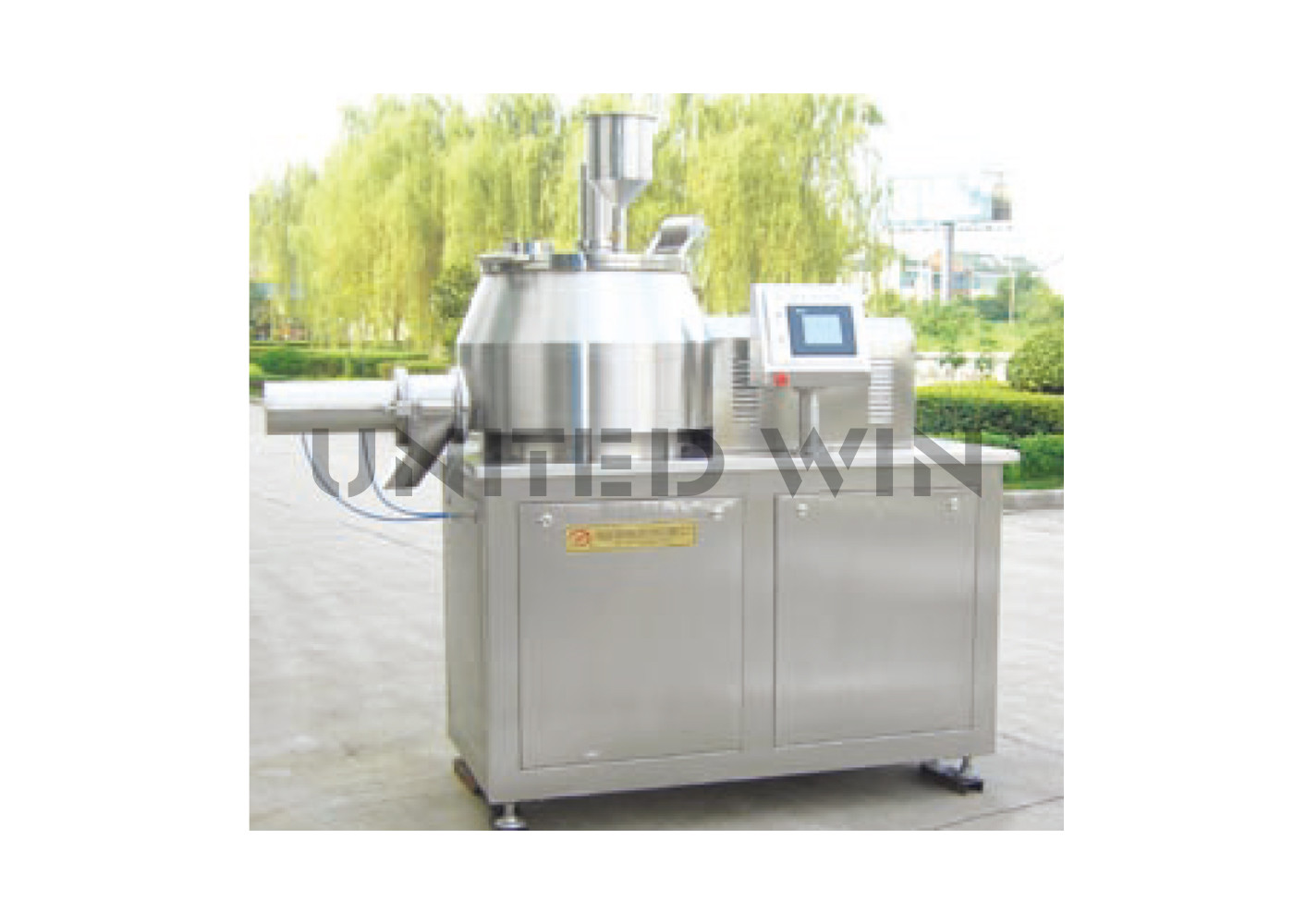 GHL High Speed Mixer Granulator Machine Foodstuff Vacuum Freeze Dryer 200kg Batch
